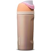 Owala FreeSip Insulated Water Bottle 16 fl oz, Main Squeeze | Rain Delay Color, Built-In Straw Lid, Double-Wall Insulated, Flip-Lock Lid, Leak-Resistant Design