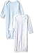Little Me Baby Newborn 2 Pack Gown, Puppy, 0-3M