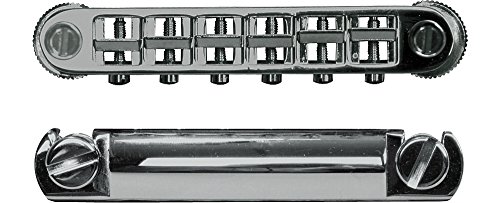 TonePros Metric Locking Tune-o-matic/Tailpiece Set (large posts) Nickel