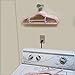 Evelots Wall Mounted Clothes Hanger Organizer, Closet and Laundry Storage Organization