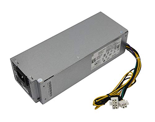 Asia New Power New 240W Power Supply for Dell Optiplex 3040 3046 3650 3656 5040 7040(SFF) B240NM-00 AC240EM-00 L240AM-00 HU240AM-00 H240EM-00,P/N: THRJK 4GTN5 4R1KT D7GX8 H62JR 3RK5T 6WX7D 0M1C3 J1J7