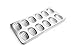 Fox Run Madeleine Pan, Tin-Plated Steel, 12-Molds
