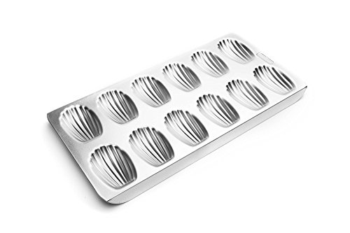 Fox Run 4729 Madeleine Pan, Tin-Plated Steel, 12-Molds
