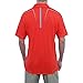 Adidas Golf Men's Puremotion Tour Climacool Graphic Print Polo, Hi-Res Red/Solar Blue/Tech Grey Metallic, X-Large
