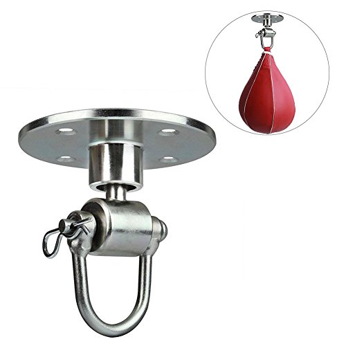 TOOGOO Professional Sandbags Swivel Boxing Pear Speed Punching Ball Base Hook Mount Kit Punch Bag Training