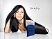 Glow By Daye Satin Bonnet, Double-Layered and Adjustable Satin Sleep Cap, Extra Large, Reversible Blue Electric