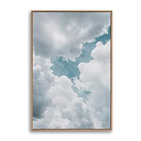 Framed Clouds and Colors Home Artwork for Living Room Bedroom