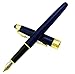 Jinhao Blue Fountain Pen Fine Nib Writing Pen with Ink Refill Converter Signature Collection Set