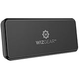 Magnetic Phone Car Mount WizGear Universal Stick On Rectangle Flat Dashboard Magnetic Car Mount Holder, for Cell Phones and Mini Tablets -Extra Strong with 10 Magnets!
