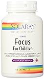 Solaray - Focus For Children, 60 tablets