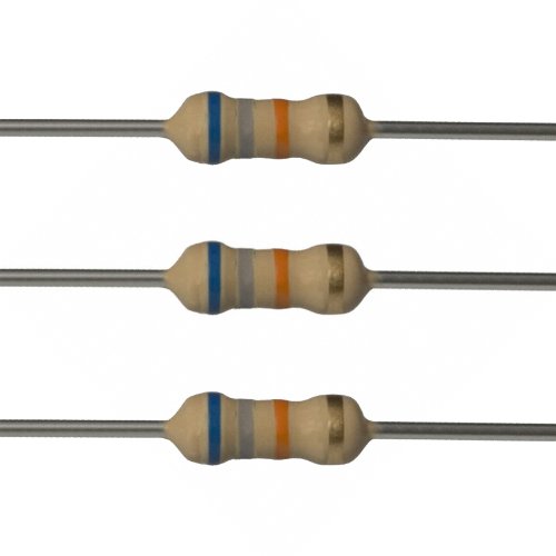 E-Projects 25EP51468K0 68k Ohm Resistors, 1/4 W, 5% (Pack of 25)