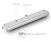 Morpilot Motion Sensor Closet light,led Cabinet Light Battery Operated, Night Light Portable Wireless Wall/Stairs/Drawer/Wardrobe Light, Magnetic light bar Stick-on Anywhere 10 Leds 2 pack
