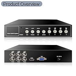 4 Channel 1080P HD Video Quad Video Processor Video
