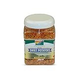 Mother Earth Products Dried Sweet Potato Dices, Quart Jar Net Wt 15oZ (425g)