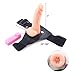 Y-NOT Sex Toys Strap on Dildo Wearable Harness Realistic Penis Long Silicone Dildo Hollow Penis Adjustable Vibrating Masturbator for Female Male Couple Women Lesbian Sex Fun 7