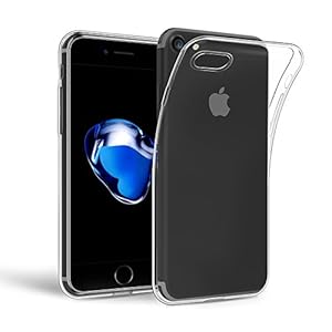 EasyAcc iPhone 7 用 クリア 透明 TPU ケース ソフト 保護カバー