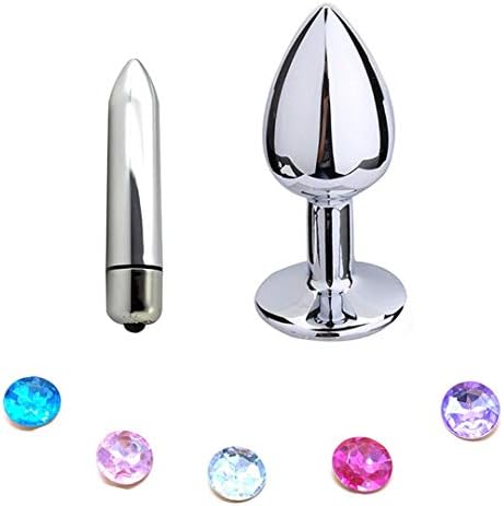 and Games Couples Strainless Steel e Plug 10 Mode Vibration Bullet Vibrato Plug Funny Funny Smooth Erotic Toy