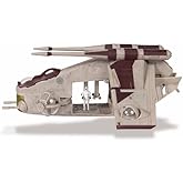 Star Wars Micro Galaxy Squadron Low Altitude Assault Transport LAAT (LAAT) - 5-Inch Starfighter Class Vehicle with Two Micro Figure Accessories