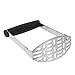 U.S. Kitchen Supply - Premium Quality Stainless Steel Potato Masher with Our Wide and Ergonomic Horizontal Handle – Great for Making Super Smooth Mashed Potatoes, Vegetables and Fruits