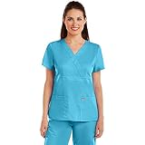 V-Neck Medical Scrub Top 