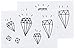 Tattly Temporary Tattoos, Diamonds, 0.1 Ounce