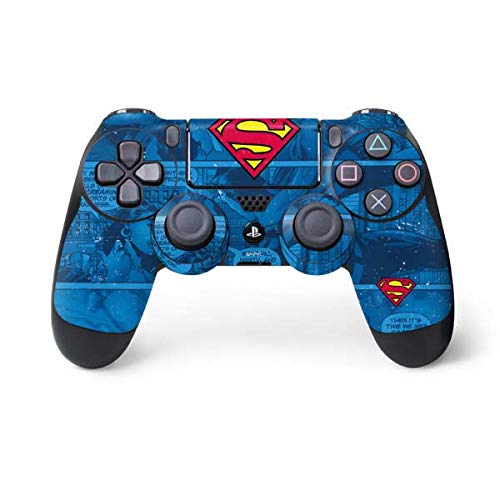 Skinit Superman Logo PS4 Controller Skin - Officially Licensed Warner Bros Gaming Decal - Ultra Thin, Lightweight Vinyl Decal Protection Skinit Superman Logo PS4 Controller Skin - Officially Licensed Warner Bros Gaming Decal - Ultra Thin, Lightweight Vinyl Decal Protection