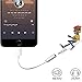 Headphone Adapter for iPhone Adapter Jack Dongle Earphone to 3.5mm Jack Aux Audio Stereo Adaptor Charger Cable Accessories Compatible with iPhone 7/7Plus/8/8Plus/X/XS Max Support iOS 12 System