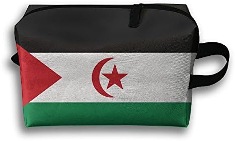 ODLS7 Flag Of The Sahrawi Arab Democratic Republic Travel Multifunction Toiletry Organizers Business Bag Cosmetic Bag Women Men
