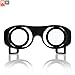 Virtual Reality Goggles Goggle Tech C1-Glass 3D Glasses for 3D Images & Videos on Android & iOS Smartphones (Black V2)