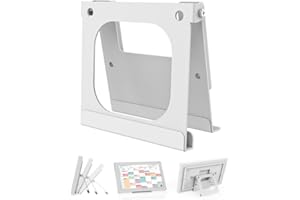LANGZIHT Adjustable Desktop Stand Compatible with 15'' Smart Family Calendar – Heavy-Duty Metal, Infinite Tilt Adjustment – Premium Accessory for Digital Calendar