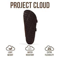Project Cloud Genuine Leather Mens Sandals with
