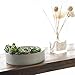 Foerteng Round Cement Flowerpot Silicone Molds Home Garden Decoration Concrete Planter Silicone Mold