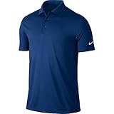 Nike Golf Victory Solid Polo (Blue Jay/White) (Large)