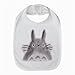 Totoro Baby Bib Cotton Velcro Fastener Closure