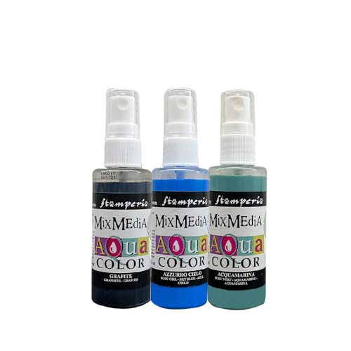 Stamperia KAQXTV Aquacolour, Multicoloured, 10.5 x 9.8 x 5 cm