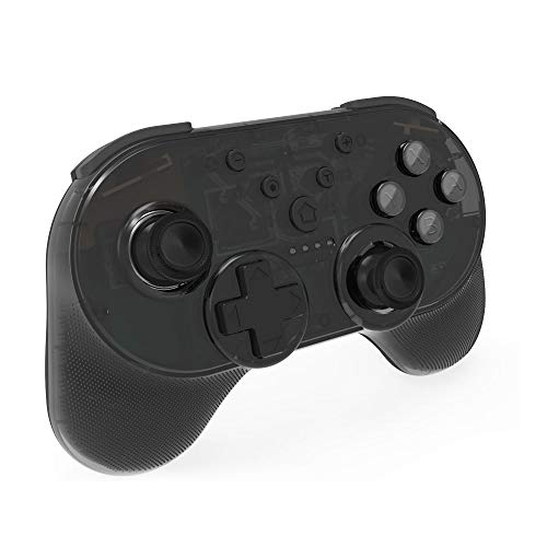 Joytorn Wireless Pro Controller for Switch/Switch Lite,Switch Controller Gamepad with Amiibo Function,Adjustable Turbo,Gyro Axis Dual Vibration -Mini Black Joytorn Wireless Pro Controller for Switch/Switch Lite,Switch Controller Gamepad with Amiibo Function,Adjustable Turbo,Gyro Axis Dual Vibration -Mini Black