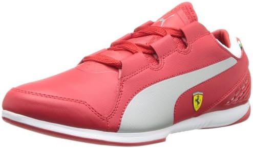 PUMA Men's Valorosso Lo Ferrari Webcage Motorsport Shoe,Rosso Corsa/White,9.5 M US