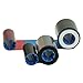 Zebra Technologies 800015-440 TMCKO True Colors I Series Color 5 Panel Ribbon with 1 Cleaning Roller for Model P3XX, P4XX, P5XX Compatible, 200 Labels per Roll