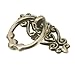 WINOMO 10pcs Cabinet Drawer Ring Pull Handle Cupboard Door Knob (Antique Brass)