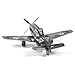 Fascinations Metal Earth P-51 Mustang Airplane 3D Metal Model Kit