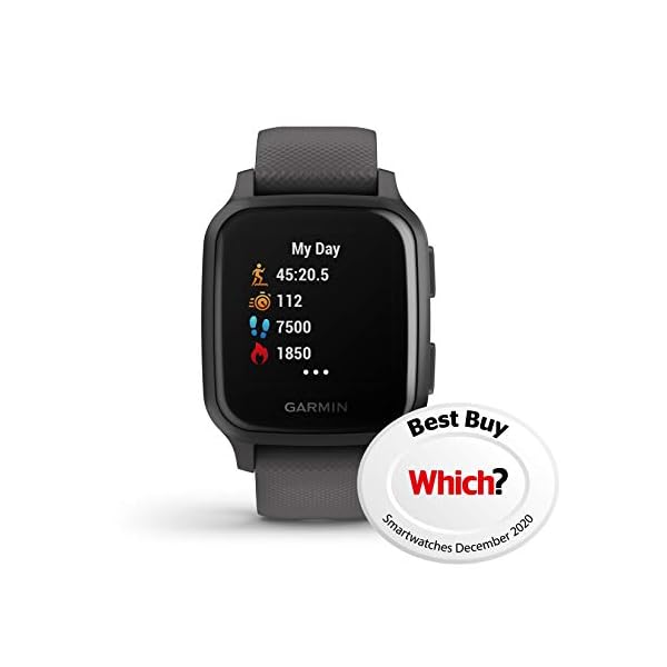 Garmin-Venu-Sq-GPS-Smartwatch-with-All-day-Health-Monitoring-and-Fitness-Features-Built-in-Sports-Apps-and-More-Shadow-Grey-with-Slate-Bezel Garmin Venu Sq GPS Smartwatch with All-day Health Monitoring and Fitness Features, Built-in Sports Apps and More, Shadow…