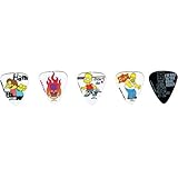 Washburn LSGP1 Homer Simpson and Friends 5 Piece Guitar Pick Pack