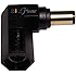 BiXPower LC90B Right Angle 90-degree 7.4 X 5.0mm Male to 7.4 x 5.0mm Female Connector Converter for Dell and Hp / Compaq Laptop Power Adapters