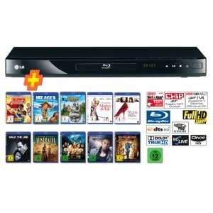 LG BD-550 + 10-Blu-ray-Disc Bundle LG BD-550 + 10-Blu-ray-Disc Bundle