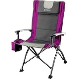 Ultra High Back Folding Quad Camp Chair (Fuchsia)