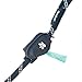 ZippyPaws Dog Poop Bag Holder Leash Attachment (Volcano Black)