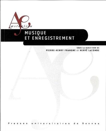 Musique et enregistrement