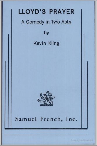 Cover of Lloyd's prayer: A comedy in two acts