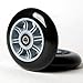 FREEDARE Scooter Wheels 100mm for Scooter Replacement Wheels with Bearings (Pack of 2)