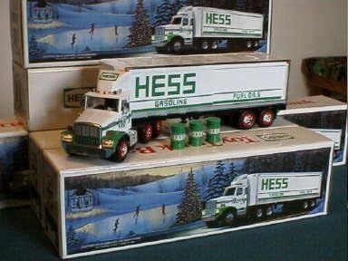 Hess 1987 (RARE) MADE IN CHINA, 18"-WHEELER TRUCK BANK